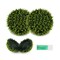 2 Pieces 18/22 Inches Indoor Outdoor Faux Decorative Balls for Patio Garden Front Door Balcony and Backyard-S